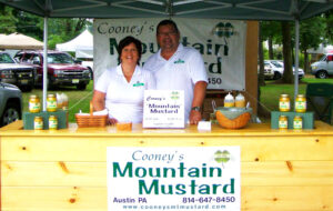 Cooney's Mountain Mustard Vendor Stand
